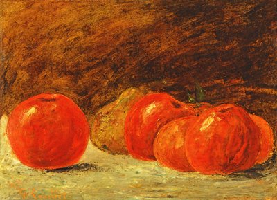 Still Life with Apples by Gustave Courbet